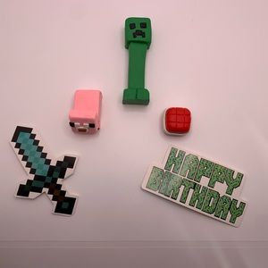 Minecraft Cake Decoration